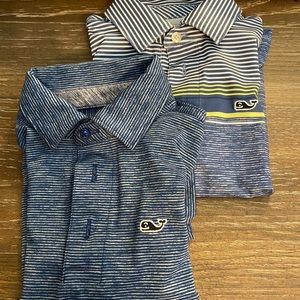 Lot of 2 - Boys Sankaty Vineyard Vines Polos